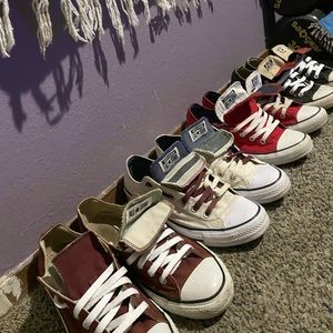 Vintage Taylor Gang Double Tongue Chuck Lows